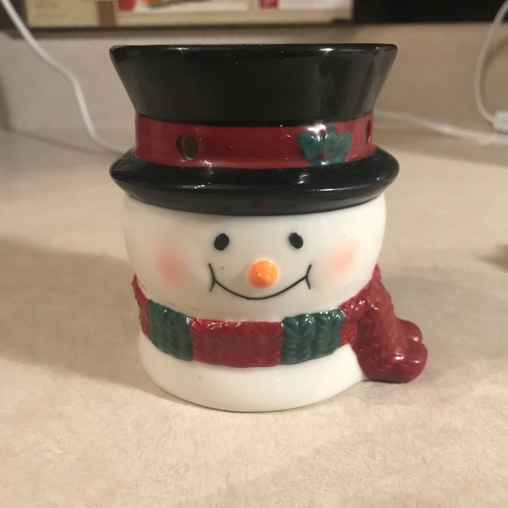 Snowman Scentsy plug in warmer